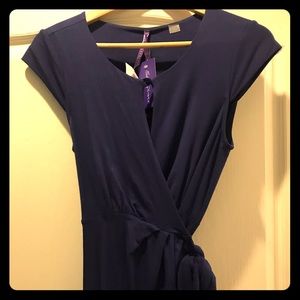 Brand new blue maternity dress